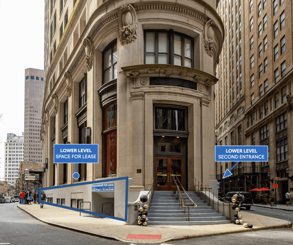 1 Wall Street Court NYC Retail Leasing